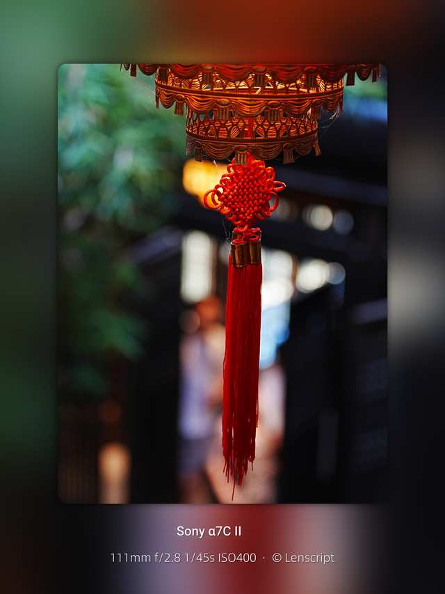照片水印样式：背景模糊，模糊背景 + 居中相框 + 参数